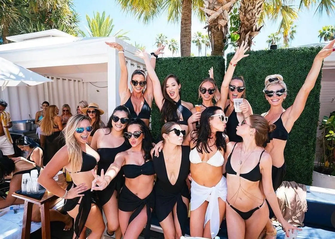 Epic Miami Cabana Pool Party at Strawberry Moon: Admission, Daybeds,  Cabanas, Bungalows & more