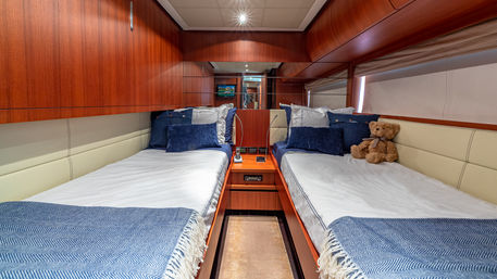 Level-Up Your Party: 9X Pershing 'Regal' 90" Super Yacht Charter image 14