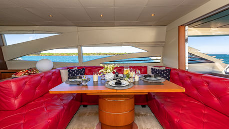 Level-Up Your Party: 9X Pershing 'Regal' 90" Super Yacht Charter image 15