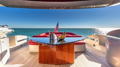 Level-Up Your Party: 9X Pershing 'Regal' 90" Super Yacht Charter image 2