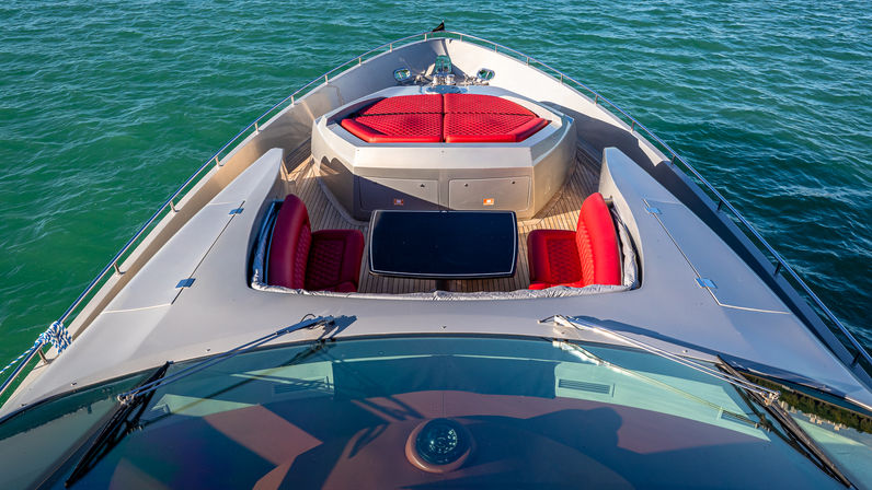 Level-Up Your Party: 9X Pershing 'Regal' 90" Super Yacht Charter image 5