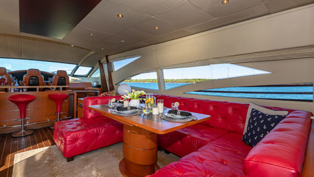 Level-Up Your Party: 9X Pershing 'Regal' 90" Super Yacht Charter image 16