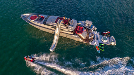Level-Up Your Party: 9X Pershing 'Regal' 90" Super Yacht Charter image 12
