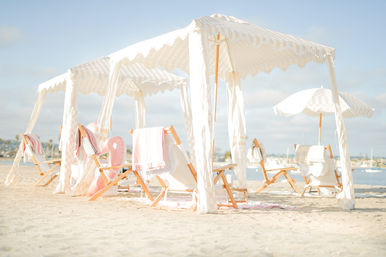 Cabana Beach Luxury All-Inclusive Setups For Mission Beach or Mission Bay image 11