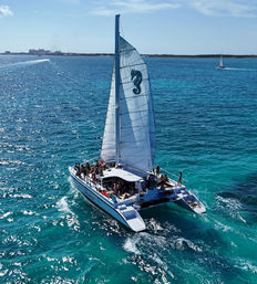 Private Catamaran Bachelorette Party image