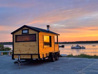 Maine Spa Club: Mobile Sauna + Cold Plunge Experience image 1