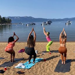 Swami Mosa Yoga: Comedy, Mimosas & Yoga for Your Group! image 15