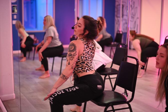 Seductive Seating: Private Chair Tease Party at soFly Social image 1