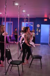 Seductive Seating: Private Chair Tease Party at soFly Social image 3