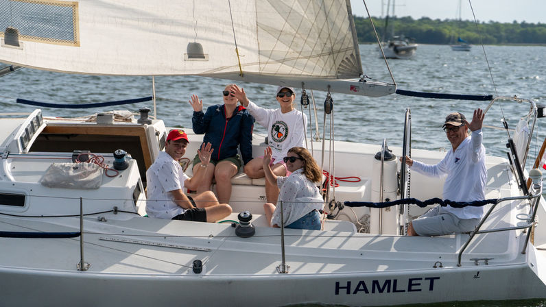 Sun-Soaked Buzzards Bay Sailing Charter image 3