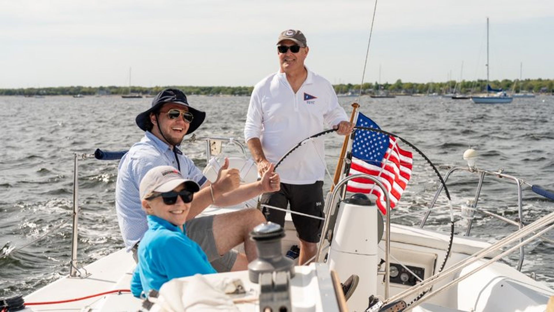 Sun-Soaked Buzzards Bay Sailing Charter image 2