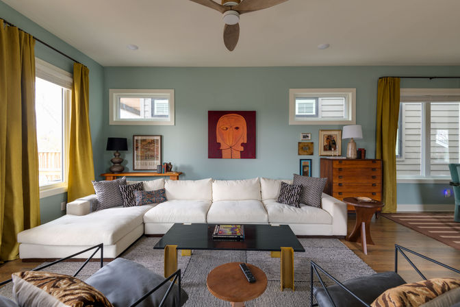 The Lyric: Modern 4-Bedroom Retreat with Rooftop Access and Fire Pit image 38