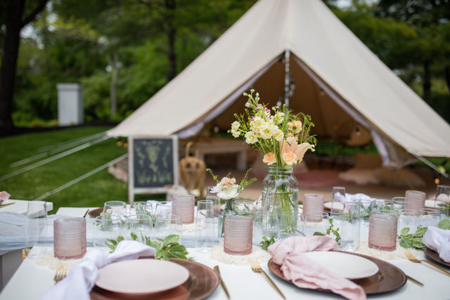 Garden Party at Your Vacay Rental: All-inclusive Private Chef Dining Experience with a Garden-Chic Tablescape Design image 2