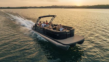 BYOB Tritoon Boat Party Experience on Lake of The Ozarks (Up to 12 Passengers) image