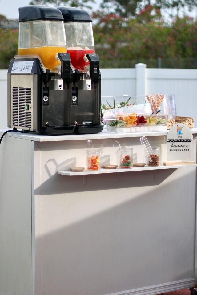 Frozen Beverage Cart: Frozen Cocktail or Mocktail Drinks On Tap, Optional Garnishes & More image 3