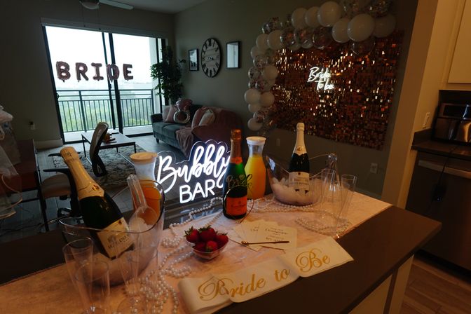 On-the-Go Mimosa Bar & Custom Decor for Your Party image 4