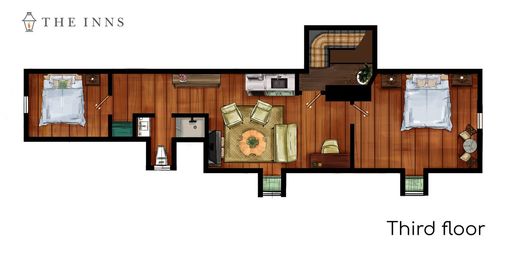The Inns: 9-Bedroom Victorian Home with Additional 1-Bedroom Guest Cottage in Downtown Charleston image 50