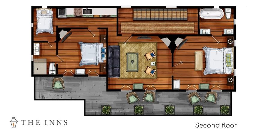 The Inns: 9-Bedroom Victorian Home with Additional 1-Bedroom Guest Cottage in Downtown Charleston image 49