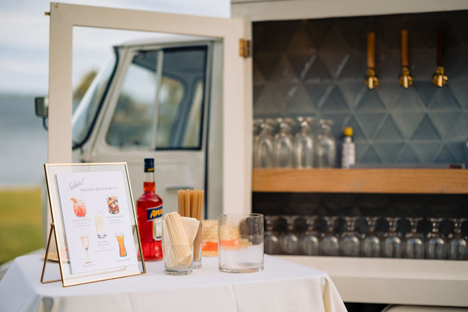 Mobile Bar Serving Drinks Out of an Italian Piaggio Ape Tap Truck (BYOB) image 2