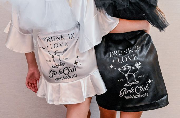 Luxury Custom Robes for You & Your Bride Squad, As Seen in NYFW image 5
