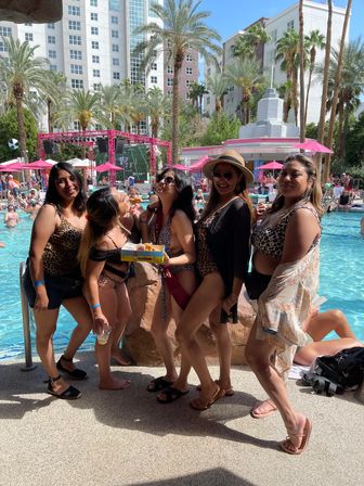 Private VIP Dayclub & Poolside Tour on Luxe Party Bus with Free Drinks image 6