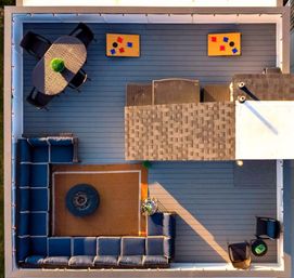 Aviator-Themed 3BR Escape with Skyline Views & Rooftop Vibes image 6