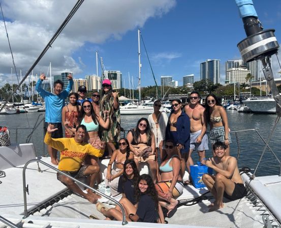 Waikiki Private Boat Charter: Sunset Cruises, Snorkeling & Party Catamaran for Groups image 1