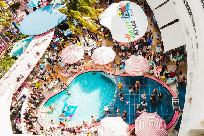 South Beach VIP Pool Parties & Nightclub Tables with Bottle Service & Appetizers at the Clevelander image 4