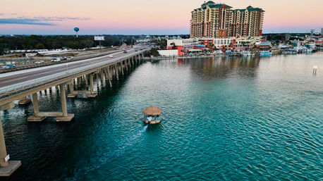 Destin Tiki Boat Fireworks Cruise image 2