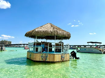 Destin Tiki Boat Fireworks Cruise image 3