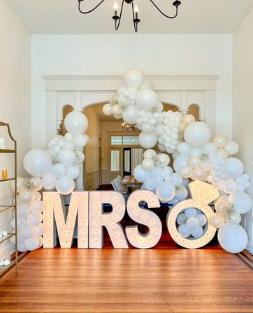 The Ultimate Party Glow Up: Custom Decor with Balloon Arches, Backdrops, Marquee Numbers & More image 1