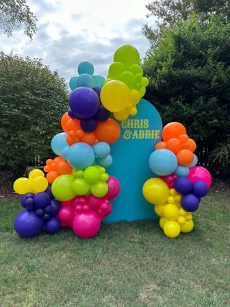 The Ultimate Party Glow Up: Custom Decor with Balloon Arches, Backdrops, Marquee Numbers & More image 8