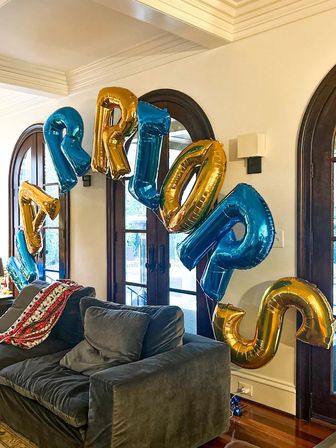 The Ultimate Party Glow Up: Custom Decor with Balloon Arches, Backdrops, Marquee Numbers & More image 13