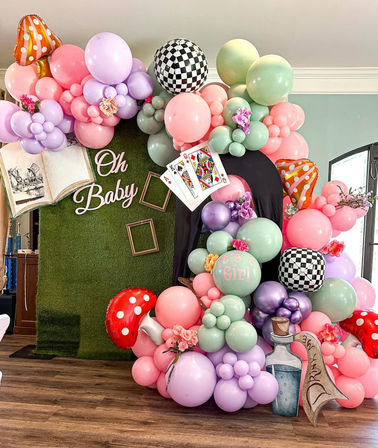 The Ultimate Party Glow Up: Custom Decor with Balloon Arches, Backdrops, Marquee Numbers & More image 4