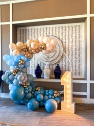 The Ultimate Party Glow Up: Custom Decor with Balloon Arches, Backdrops, Marquee Numbers & More image 10