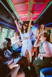 Insta-Worthy BYOB Party Bus for Up to 22 Guests with Scenic Views of the Ocean & King Street image 10