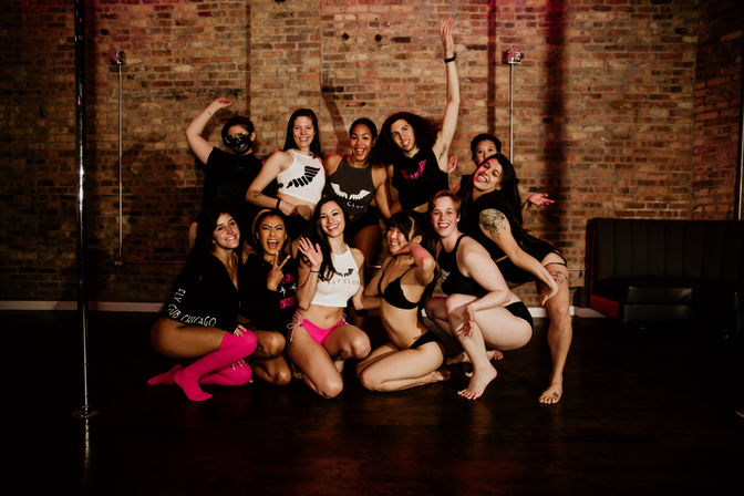 Ultimate Pole, Chair, Twerk, and Silks Party Experience: Money Gun and Complimentary Rosé & Strawberries image 8
