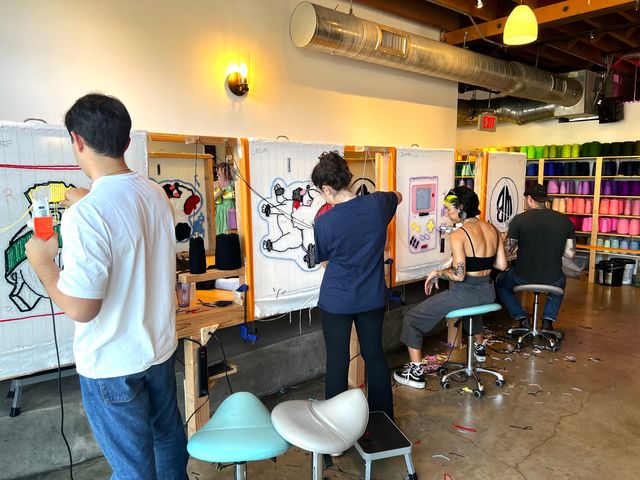 Make a Custom Rug at Tuft House L.A. image 3