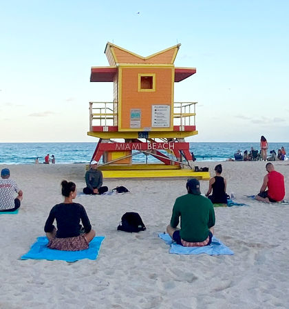 Beach Yoga Class on Beautiful Miami Beaches of Your Choice image 2