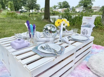 Custom Glam Picnic in a NYC Park image 5