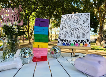 Custom Glam Picnic in a NYC Park image 1