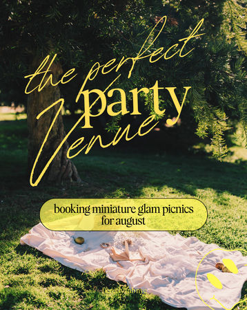Custom Glam Picnic in a NYC Park image 6
