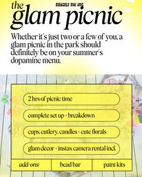Custom Glam Picnic in a NYC Park image 13