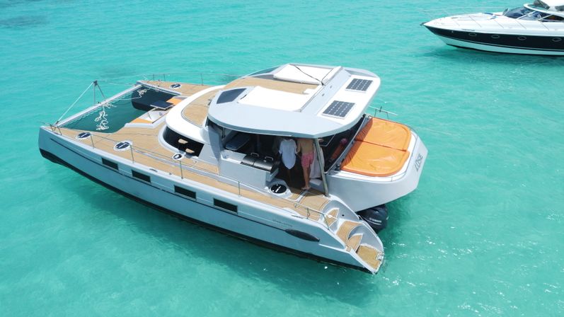Private Full-Day Catamaran Tour to Isla Saona for Up to 20 People image 1
