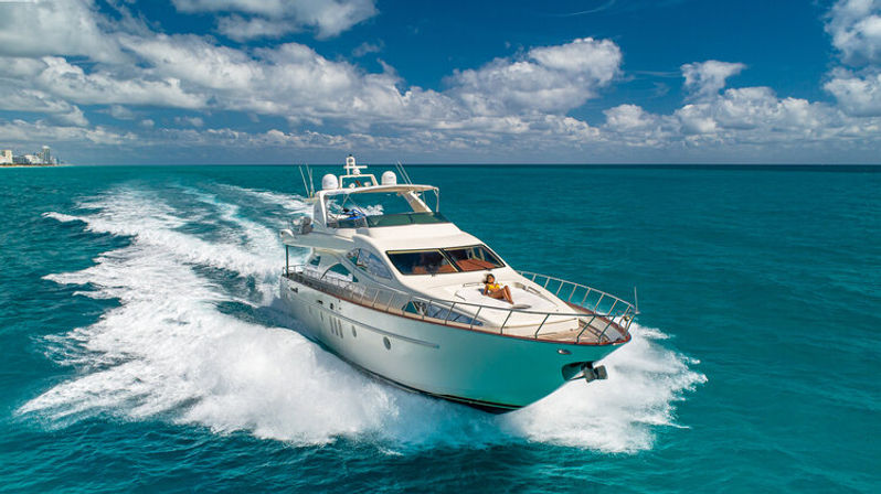 BYOB Luxury Charter on 80' Azimut (Up to 12 Passengers) image 1