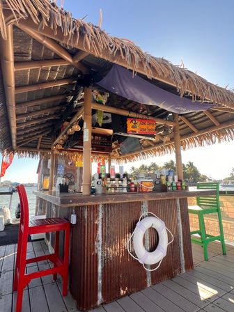 Private Floating Tiki Bar with Captain + Fully Stocked Cash Bar image 2