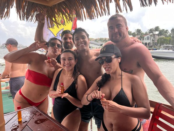 Private Floating Tiki Bar with Captain + Fully Stocked Cash Bar image 31