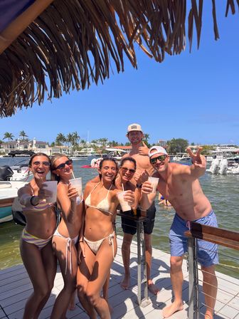 Private Floating Tiki Bar with Captain + Fully Stocked Cash Bar image 34