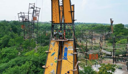 Unique Outdoor Adventure Climbing + Ziplining on North America's Largest Ropes Course image 7