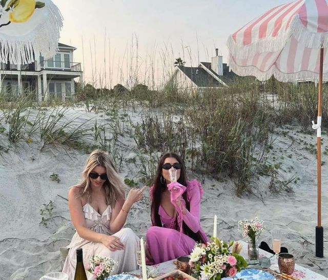 Charming Umbrella Picnic Under the Palms image 4